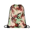 Camo Water-Resistant Drawstring Backpack | https://www.bestnamebadges.com