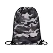 Camo Water-Resistant Drawstring Backpack | https://www.bestnamebadges.com