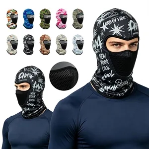 Motorcycle Cooling Balaclava Face Mask W/ Mesh Ventilation
