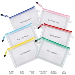 Waterproof PVC Mesh File Pouch