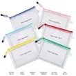 Waterproof PVC Mesh File Pouch | https://www.bestnamebadges.com