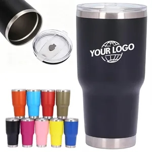 30 Oz Vacuum Insulated Stainless Steel Tumbler