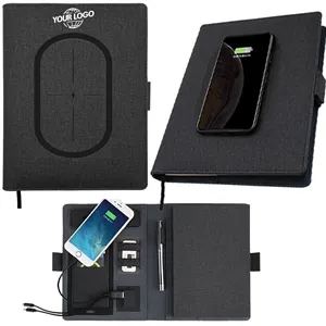 Multifunction Wireless Charging Portfolio Organizer