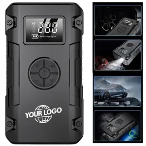 6000A Car Jump Starter Power Bank with Tire Inflator