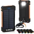 20000mAh Solar Power Bank with Flashlight | https://www.bestnamebadges.com