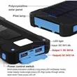 20000mAh Solar Power Bank with Flashlight | https://www.bestnamebadges.com