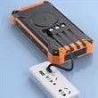 10000mAh Solar Power Bank with Wireless Charging & LED Light | https://www.bestnamebadges.com