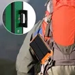 10000mAh Solar Power Bank with Wireless Charging & LED Light | https://www.bestnamebadges.com