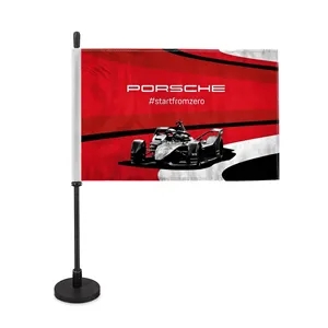 17" Large Magnetic Car Flag Kit