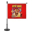 Premium Magnetic Car Flagpole with Crossbar & Flag Kits | https://www.bestnamebadges.com