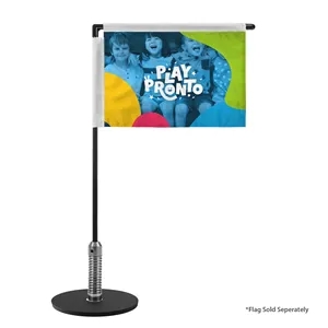 Premium Magnetic Car Flagpole with Crossbar - Hardware only