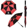48" Arc Windproof Vented Automatic Umbrella | https://www.bestnamebadges.com