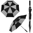 48" Arc Windproof Vented Automatic Umbrella | https://www.bestnamebadges.com