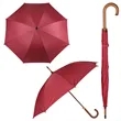 48" Arc Umbrella With Hook Handle | https://www.bestnamebadges.com