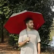 48" Arc Inverted Umbrella | https://www.bestnamebadges.com