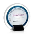 Sutherland VividPrint™ Award - Black | https://www.bestnamebadges.com