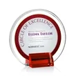 Sutherland VividPrint™ Award - Red | https://www.bestnamebadges.com