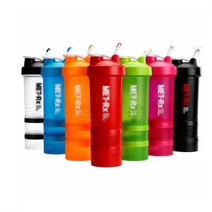 Plastic Three-Layer Shaker Cup