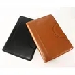A4 Leather Zipper Portfolio With Handle And Calculator | https://www.bestnamebadges.com