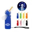 Pre-Programmed Handheld LED Flashing Fan Mini MultiColor | https://www.bestnamebadges.com