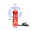 Pre-Programmed Handheld LED Flashing Fan Mini MultiColor | https://www.bestnamebadges.com