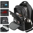 Large Capacity Travel Laptop Backpack with USB Charging Port | https://www.bestnamebadges.com