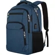 Large Capacity Travel Laptop Backpack with USB Charging Port | https://www.bestnamebadges.com