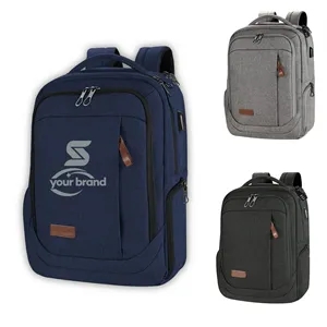 Large Laptop Backpack with USB Charging Port