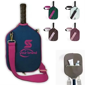 Pickleball Paddle Cover Sling Bag Waterproof