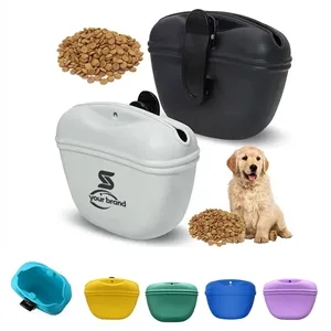 Silicone Dog Treat Pouch w/ Magnetic Closure and Waist Clip