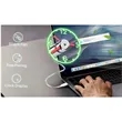 USB Clock Fan with Real Time Display Function | https://www.bestnamebadges.com