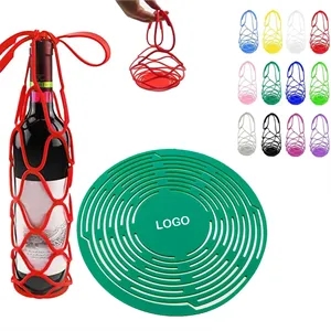 Silicone Mesh Wine Carrier