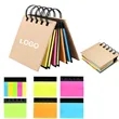 Kraft Paper Sticky Note Books | https://www.bestnamebadges.com