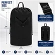 Laundry Bag Backpack | https://www.bestnamebadges.com