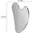 Stainless Steel Gua Sha Facial Tool | https://www.bestnamebadges.com