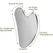 Stainless Steel Gua Sha Facial Tool | https://www.bestnamebadges.com