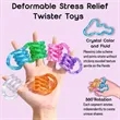 Multicolor Twisty Chain Sensory Fidget Toy | https://www.bestnamebadges.com