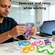 Multicolor Twisty Chain Sensory Fidget Toy | https://www.bestnamebadges.com