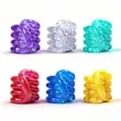 Multicolor Twisty Chain Sensory Fidget Toy | https://www.bestnamebadges.com
