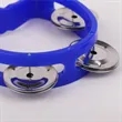 Plastic Percussion Tambourine with 4 Bells | https://www.bestnamebadges.com