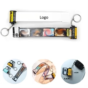 Custom Photo Reel Album Keychain