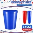 16oz Reusable Plastic Cup | https://www.bestnamebadges.com