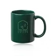 11 oz. Traditional Ceramic Custom Mugs | https://www.bestnamebadges.com