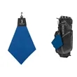 Triangle Fold Golf Towel | https://www.bestnamebadges.com