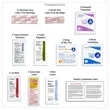 40 Piece First Aid Kit in Water Resistant Dry Bag - ASHLAND | https://www.bestnamebadges.com
