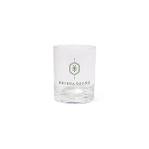 12 Oz. Silipint® Crystal Clear Silicone Rocks Glass