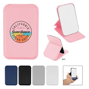 Leatherette Compact Mirror