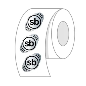 Chrome Foil Roll Labels