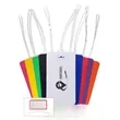 Bali Plastic Slip-In Pocket Luggage Tags | https://www.bestnamebadges.com