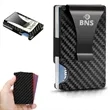 Carbon Fiber RFID Blocking Wallet With Money Clip | https://www.bestnamebadges.com